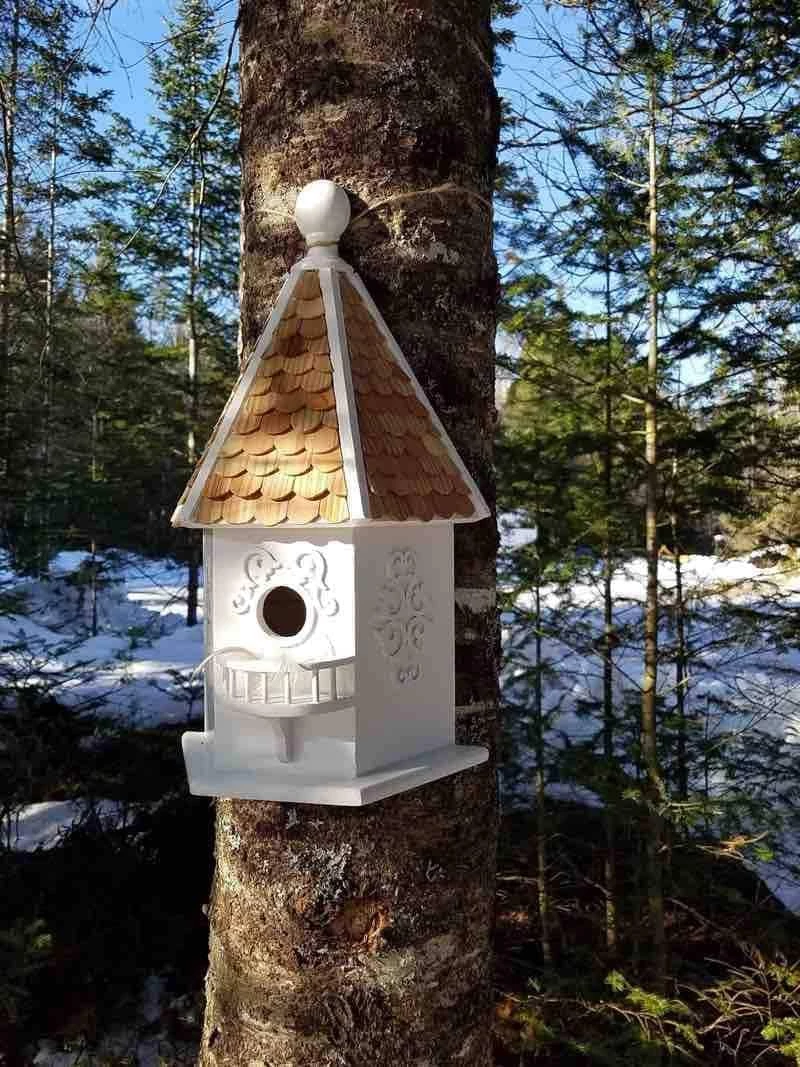 Happy Gardens Rapunzel’s Tower Bird House 5 Happy Gardens Rapunzel’s Tower Bird House