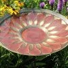 Happy Gardens Red African Daisy Bird Bath