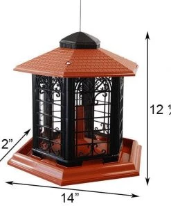 Happy Gardens Rustica Italia Gazebo Bird Feeder Birdhouses/Baths 5 Happy Gardens Rustica Italia Gazebo Bird Feeder Birdhouses/Baths