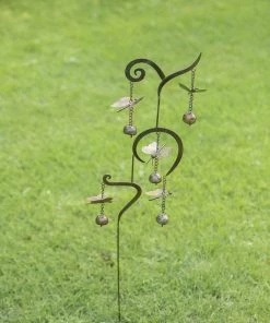 Happy Gardens Garden Stakes & Rain Gauges Scrollwork Butterfly Garden Stake