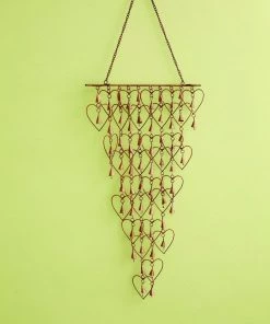 Happy Gardens Shimmering Bells With Hearts