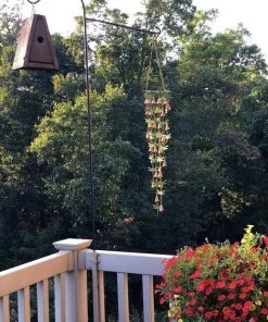 Happy Gardens Shimmering Bells With Hummingbirds Mobiles & Wind Chimes