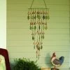 Happy Gardens Shimmering Bells With Small Leaves Mobiles & Wind Chimes