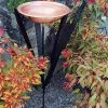 Happy Gardens Single Cattail Bird Bath 2 Happy Gardens Single Cattail Bird Bath