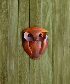Happy Gardens Solid Owl Wall Hanging