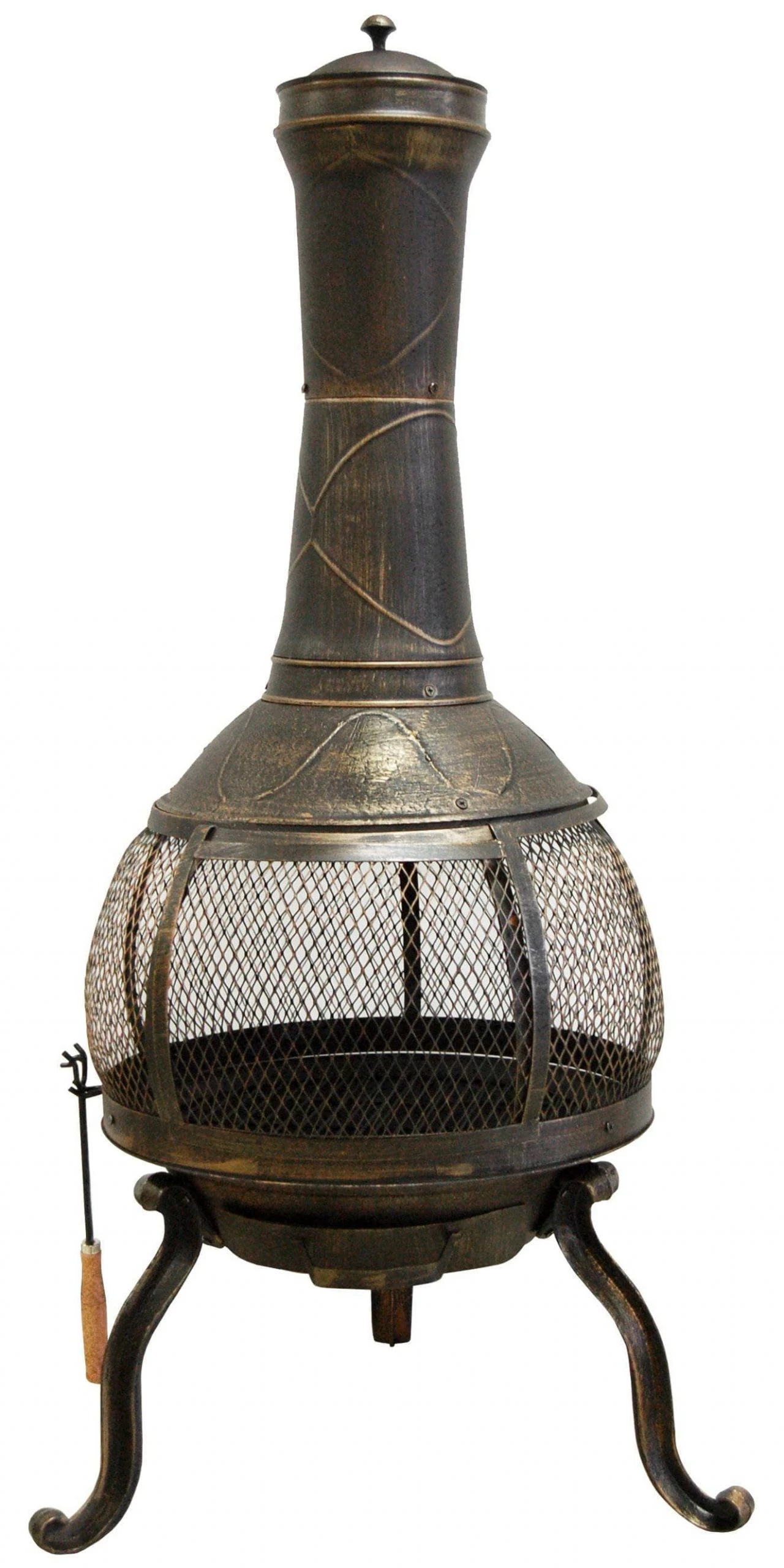Happy Gardens Sonora Chimenea, 21.5" Dia. Accessories 3 Happy Gardens Sonora Chimenea, 21.5" Dia. Accessories