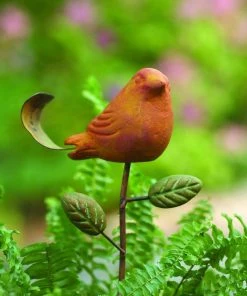 Happy Gardens Spice Bird Plant Pick Garden Stakes & Rain Gauges