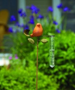 Happy Gardens Garden Stakes & Rain Gauges Spice Bird Rain Gauge
