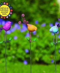 Happy Gardens Standing Birds Garden Stakes Garden Stakes & Rain Gauges