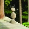 Happy Gardens Standing Cat Garden Statue Statues