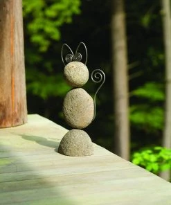 Happy Gardens Standing Cat Garden Statue Statues