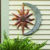 Happy Gardens Wall Decor Sun And Moon Wall Hanging