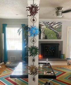 Happy Gardens Sun Face Multicolor Hanging Ornament