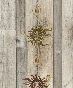 Happy Gardens Sun Face Multicolor Rain Chain