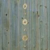Happy Gardens Rain Chains Sun W/Dangles Rain Chain