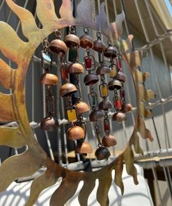 Happy Gardens Mobiles & Wind Chimes Sun W/Dangles Wind Chime