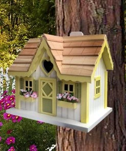 Happy Gardens Birdhouses/Baths Sweetheart Cottage Birdhouse