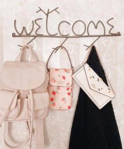 Happy Gardens Swirly Bird Welcome Sign