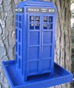 Happy Gardens Tardis Bird Feeder