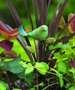 Happy Gardens Teal Bird Plant Pick