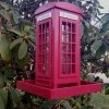 Happy Gardens Birdhouses/Baths Telephone Booth Bird Feeder 2 Happy Gardens Birdhouses/Baths Telephone Booth Bird Feeder