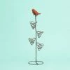 Happy Gardens Accessories Terra Cotta Bird Plant Holder With 4 Pods