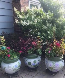 Happy Gardens Garden Stakes & Rain Gauges Terra Cotta Flower Stake 9 Happy Gardens Garden Stakes & Rain Gauges Terra Cotta Flower Stake