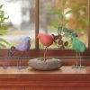 Happy Gardens Terra Cotta & Wire Birds Assorted Colors