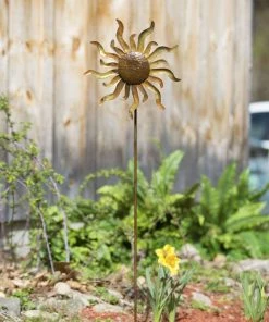 Happy Gardens Textured Sun Garden Spinner 12"