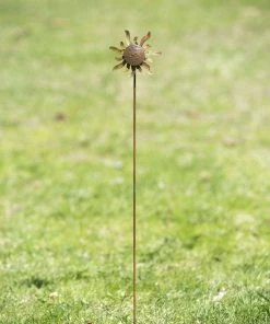 Happy Gardens New Arrivals Textured Sun Garden Spinner 4"