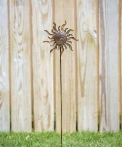 Happy Gardens New Arrivals Textured Sun Garden Spinner 8"