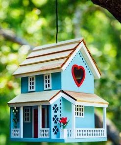 Happy Gardens Birdhouses/Baths The Love Birds Bird House