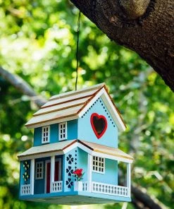 Happy Gardens Birdhouses/Baths The Love Birds Bird House