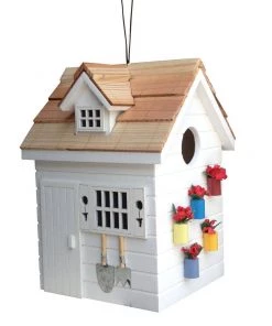 Happy Gardens Birdhouses/Baths Tool Shed Bird House
