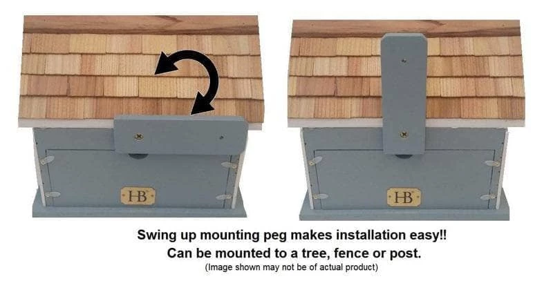 Happy Gardens Birdhouses/Baths Tool Shed Bird House 5 Happy Gardens Birdhouses/Baths Tool Shed Bird House