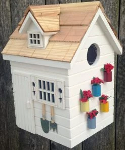 Happy Gardens Birdhouses/Baths Tool Shed Bird House
