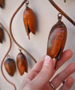 Happy Gardens Triple Bell Spiral Wind Chime