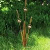 Happy Gardens Triple Cattail Garden Stake