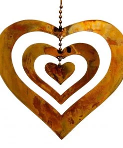 Happy Gardens Triple Spinning Heart Ornament
