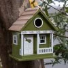 Happy Gardens Turtle Cottage Birdhouse Birdhouses/Baths 2 Happy Gardens Turtle Cottage Birdhouse Birdhouses/Baths