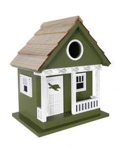 Happy Gardens Turtle Cottage Birdhouse Birdhouses/Baths