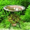 Happy Gardens Two Tier Bird Bath - Flamed Birdhouses/Baths