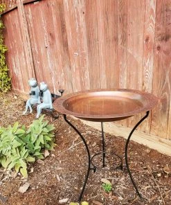 Happy Gardens Two Tier Bird Bath - Flamed Birdhouses/Baths