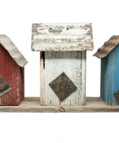 Happy Gardens Birdhouses/Baths Union Trio Birdhouse