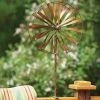Happy Gardens Wagon Wheel Clamp Wind Spinner
