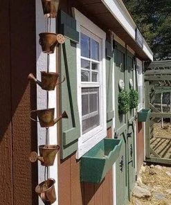 Happy Gardens Watering Can Rain Chain Rain Chains