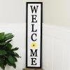 Happy Gardens Garden Signs "Welcome" Metal Sign