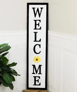 Happy Gardens Garden Signs "Welcome" Metal Sign