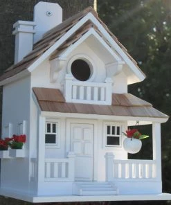 Happy Gardens White Veranda Bird House