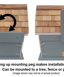 Happy Gardens White Veranda Bird House